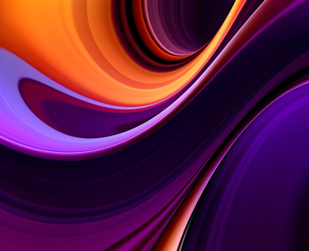 Metallic Abstract Wavy Liquid Background Layout Design Tech Innovation