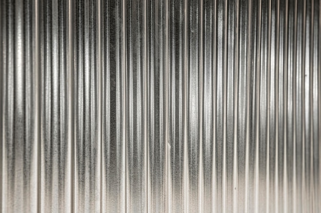 Photo metallic background with vertical silver lines