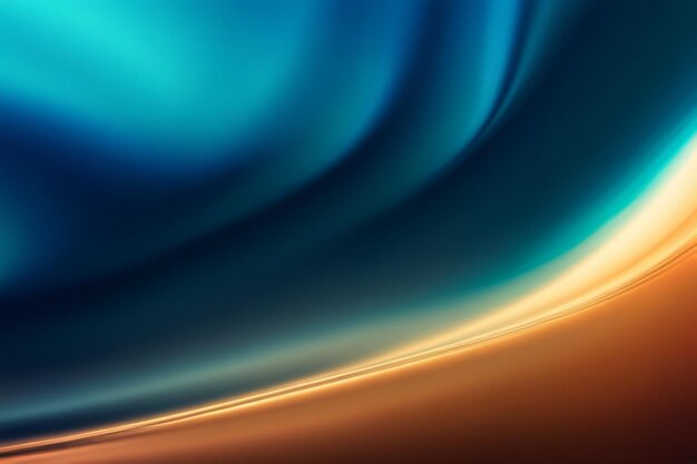 Metallic blue colors blend and sway in an abstract fluid background