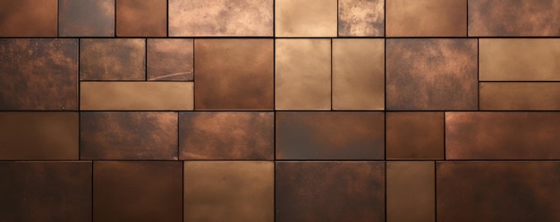 Metallic bronze wall texture AI generative