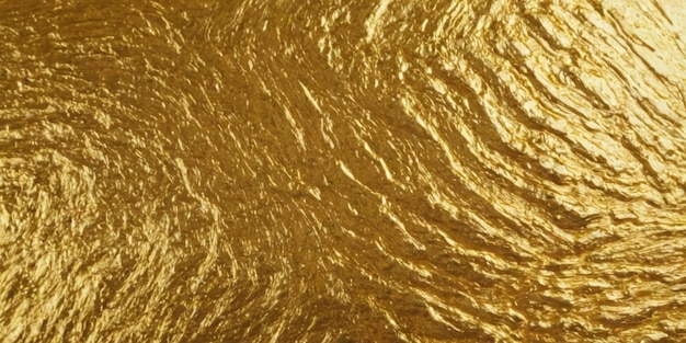 Фото Металлическая золотая краска на белом фоне