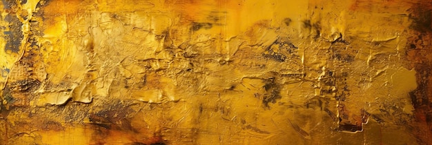 Metallic gold texture yellow bright or shine background Generative AI