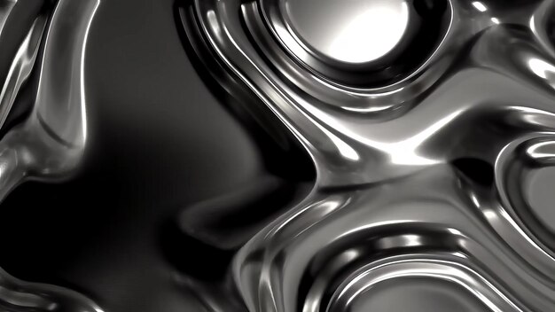 Photo metallic liquid background