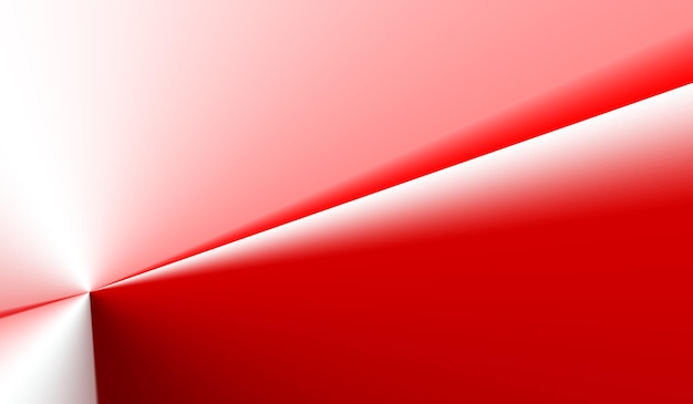 Metallic plastic white and red abstract background