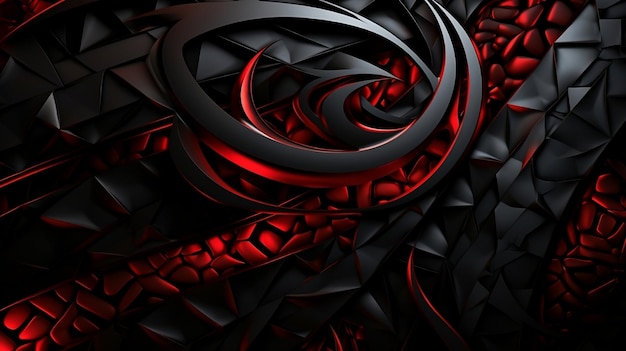 metallic red and black background