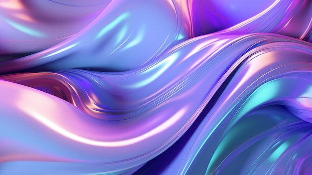 Metallic ro shades beautiful advertising background Current lines and waves AI generation