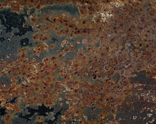 Metallic rusty texture background