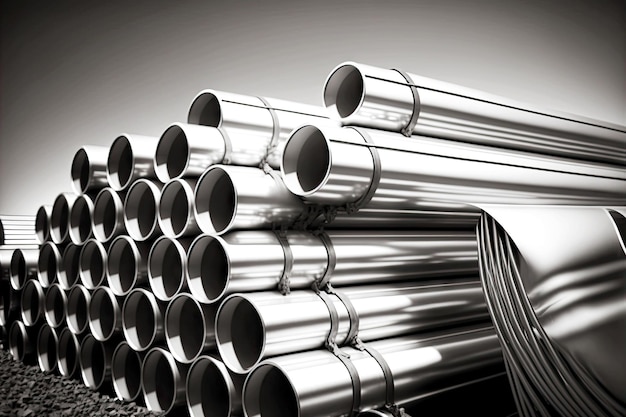 Metallic silver pipes for transport of gas from field to filling stations