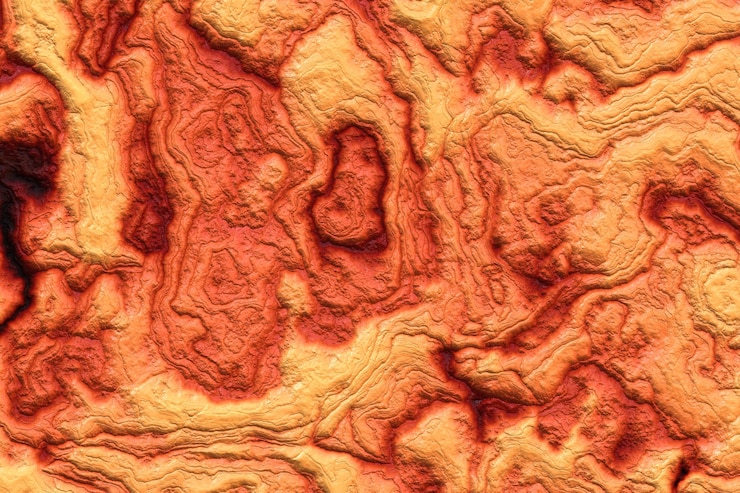 Photo metallic stone texture