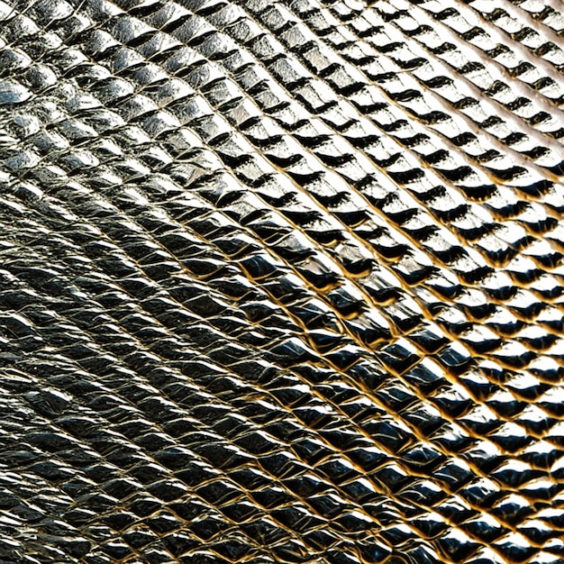 金属の質感のクローズアップの詳細