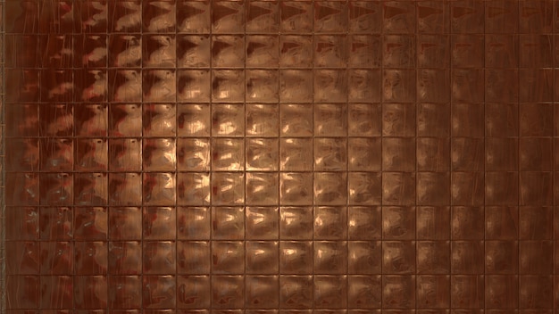 Metallic tiles texture background 