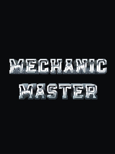 Metallic zilver metallic 3d logo teksteffect mockup ontwerp