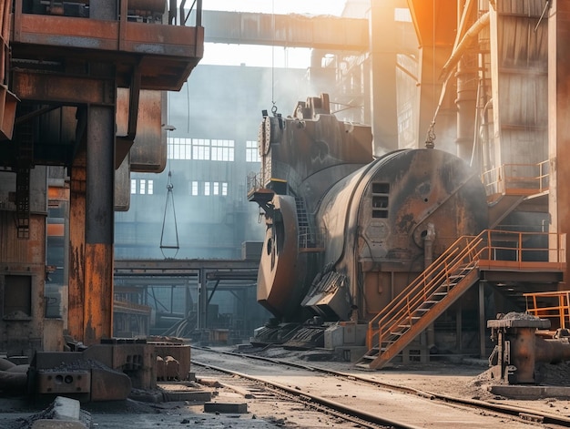 Metallurgical heavy industry plant