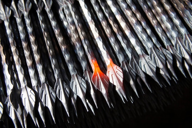 Metals processed in a blacksmith shop