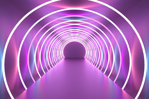 Metaverse abstract background 3d render