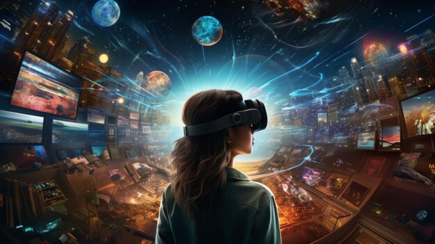 Metaverse en VR Mensen Een symbiotische relatie