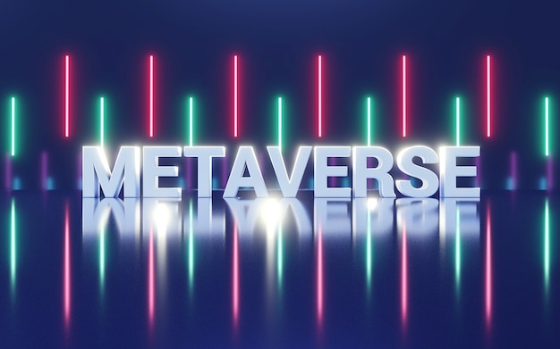 Metaverse virtual reality world