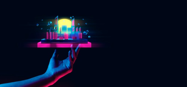 metaverse with social data netowork simulation ai information of internet of things hold the global system technology deep learning robotic binary digital hacker security