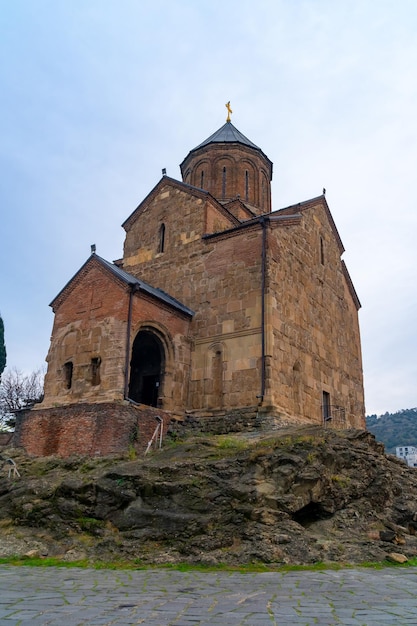 Metekhi Church old orthodox church in Tbilisi Travel