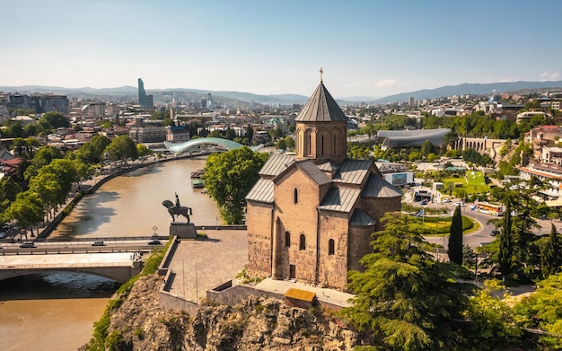 Metekhi-kerk in tbilisi