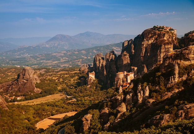 Foto meteora-kloosters, griekenland