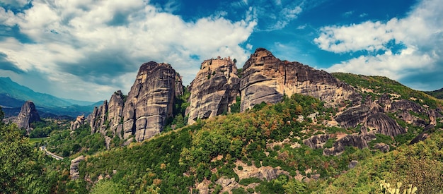 Meteora rocks Greece