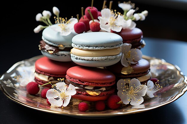 Meticulous HandPainted Artisanal Macaron Creation