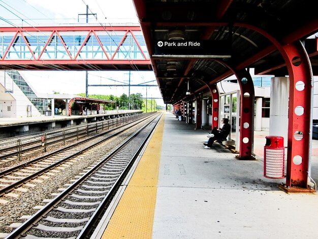 metro trains station subway New York