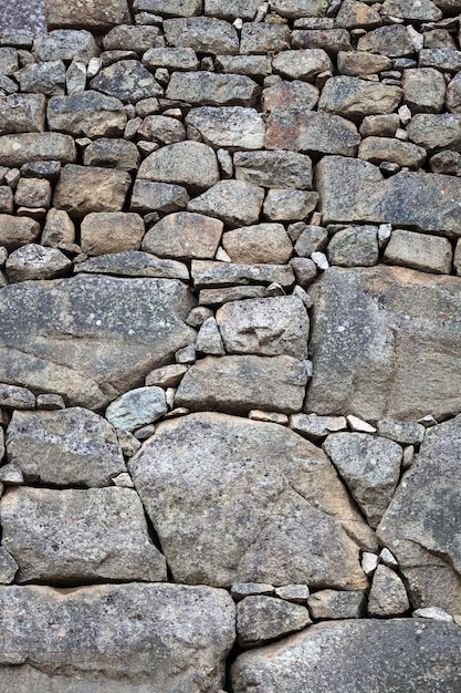 Metselwerk van de inca's Machu Picchu