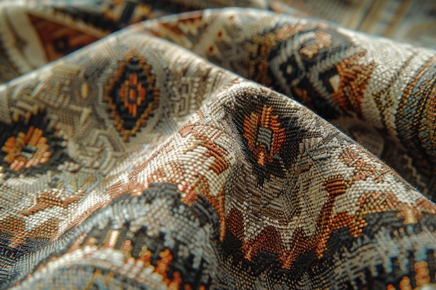 meubel jacquard stof met geometrisch patroon