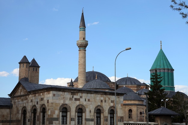 Mevlana-moskee in de stad Konya