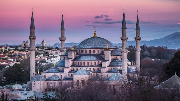 Mevlana mosque in konya turkey