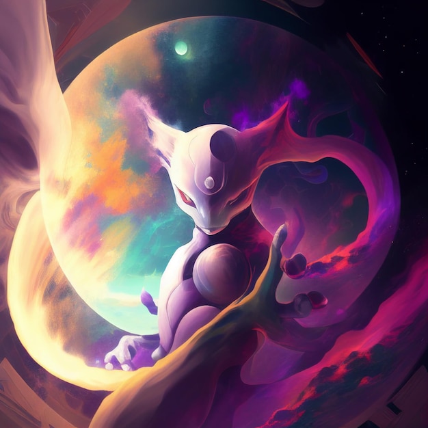 Workshop služby SteamMega Shadow Mewtwo X Animated With Music