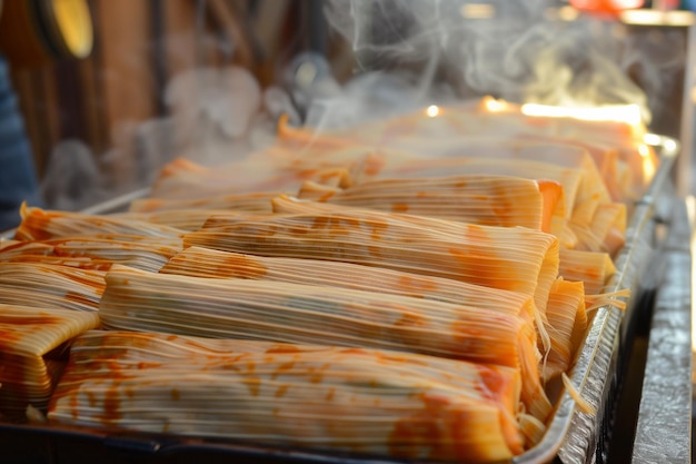 Mexicaans eten tamales