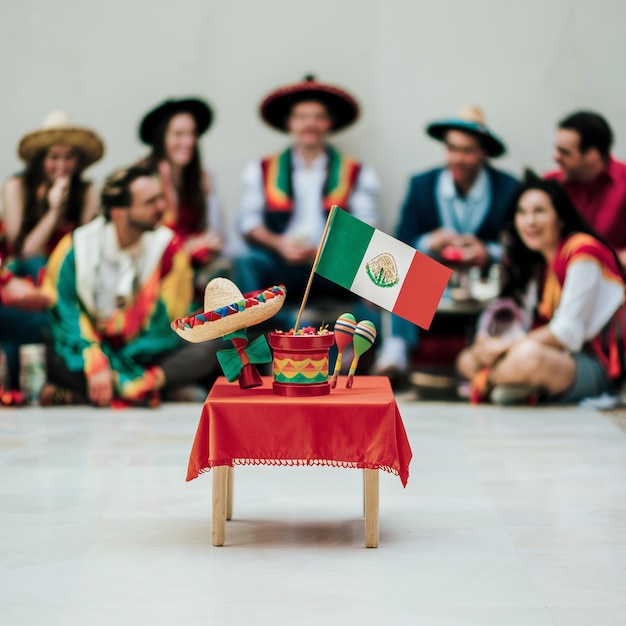 Mexicaans feestconcept Cinco de Mayo feestviering