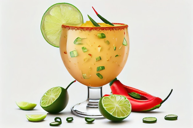 Mexicaanse alcoholische drank voor Cinco de mayo party Generative Ai