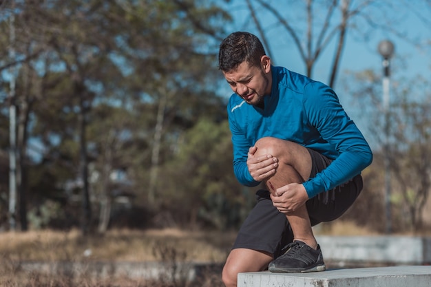 Mexicaanse man gewond tijdens het sporten