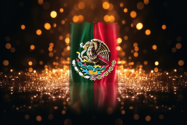 Mexicaanse onafhankelijkheidsdag Dia de Independencia Ter ere van het begin van de Onafhankelijkheidsoorlog 16 september Vlag Embleem Patriottisme vrijheid trots