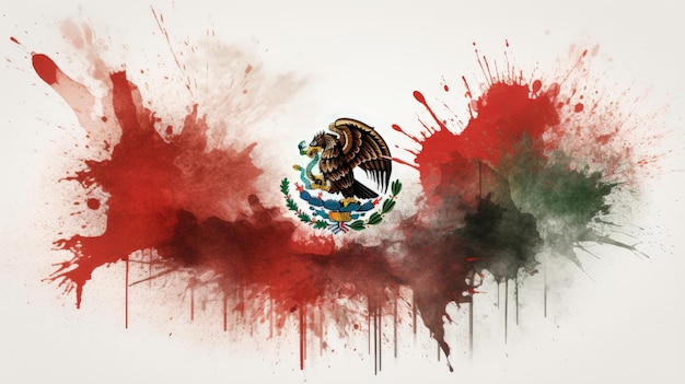 Mexicaanse onafhankelijkheidsdag voor de bannertekst Mexicaanse Revolutie
