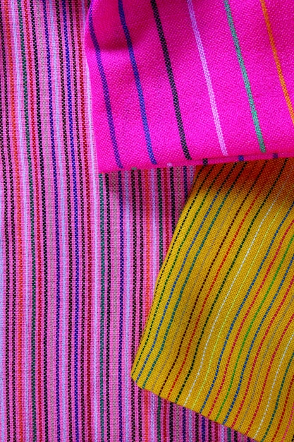 Mexicaanse serape trillings kleurrijke macro stoffentextuur