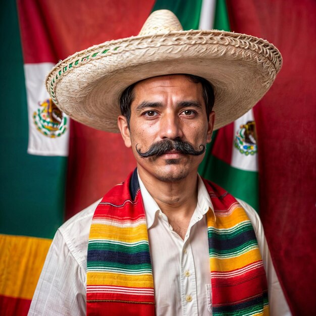Foto mexicaanse zuiverheid uitdrukking en traditie