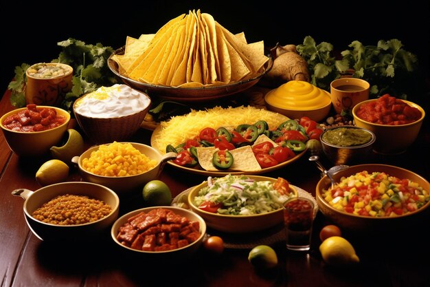 Photo mexican culture traditions food