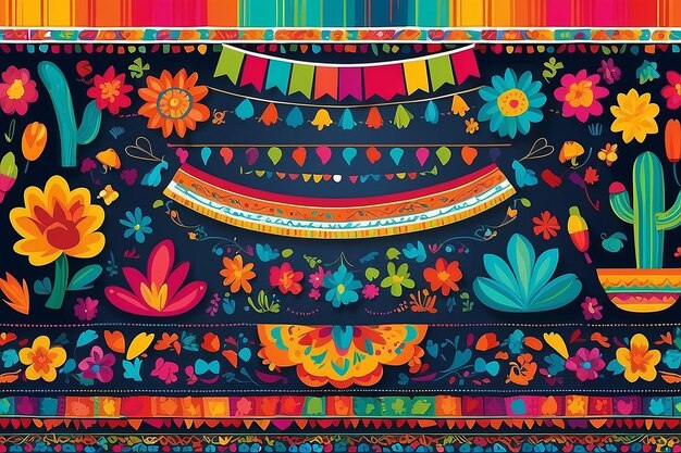 Mexican Fiesta Background