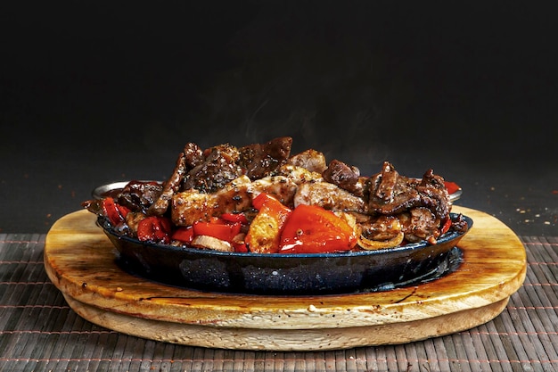 Mexican food Beef Fajitas Traditional dish