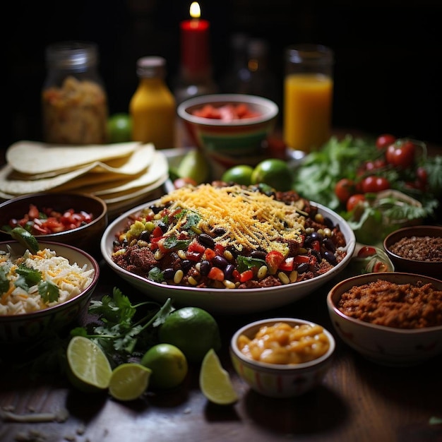 メキシコ料理 写真