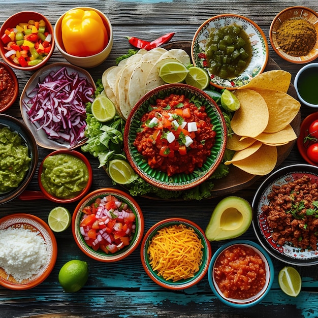 Foto cibo messicano