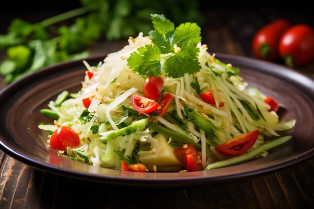 Mexican Green Papaya Salad