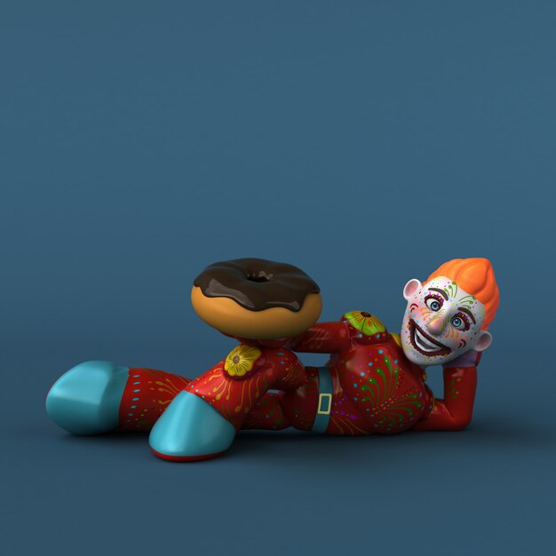 mexican hero - 3d character