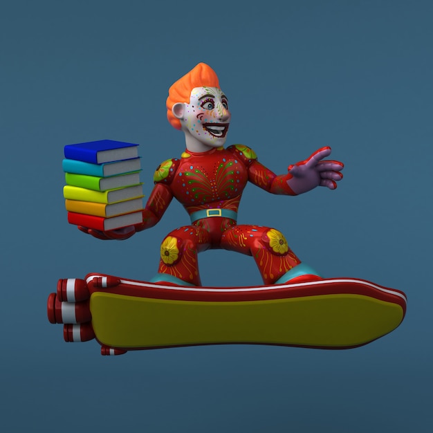 Mexican hero - 3D character