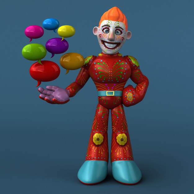 mexican hero animation